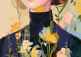 Echoes of Spring's Bloom by Eye catching paintings