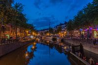 Een zomeravond aan de Hoge der A in Groningen