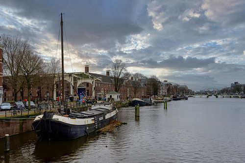 Zicht over de Amstel