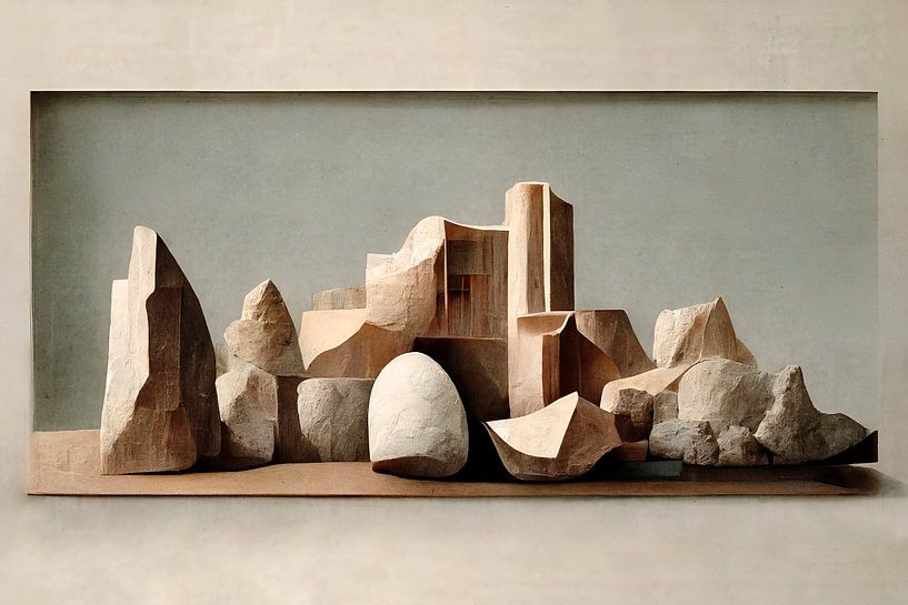 Carved Rocks by Treechild