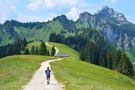 Bergwanderung Piesenhausener Hochalm und Kampenwand Bayern Deutschland von My Footprints