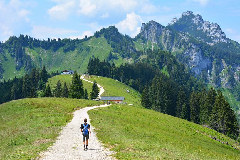 Bergwandeling Piesenhausener Hochalm en Kampenwand Beieren Duitsland van My Footprints
