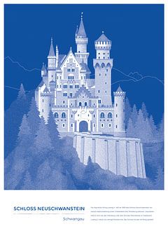 Neuschwanstein Castle Schwangau by Michael Kunter