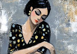 Stylish Tranquillity and Elegance by Abstract Painting
