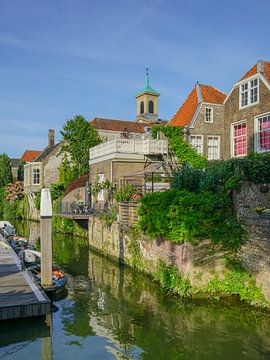 Ansicht von Dordrecht von Dirk van Egmond