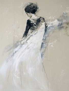 Figuratief portret van Carla Van Iersel