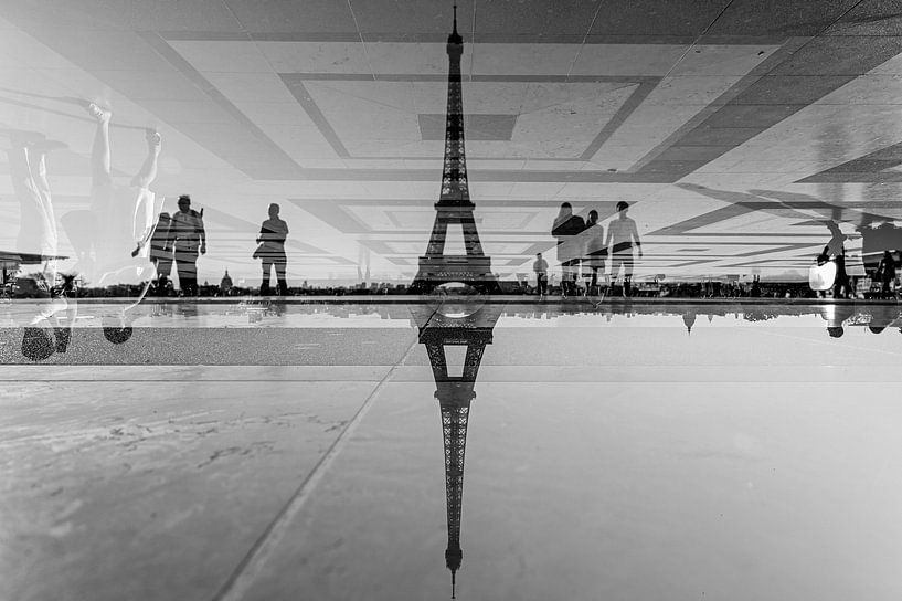 Reflet de la Tour Eiffel par Karsten Rahn