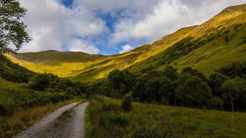 The magnificent mountains of the Scottish Highlands by René Holtslag