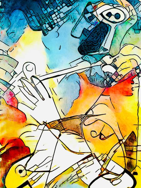 Homage to Picasso (4) by zam art