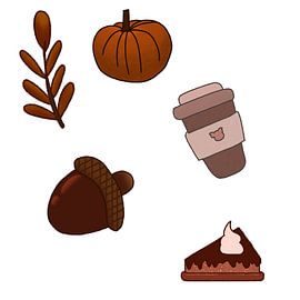 Niedliche Aufkleber von Saffiera Devi