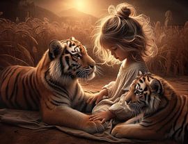 Freundschaft und Respekt zwischen Mensch und Tier