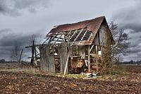 Old peat hut