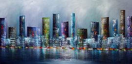 Skyline City sur Gena Theheartofart