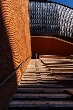 Architectuur Kunst Auditorium Rome Italië van Martijn Jebbink Fotografie