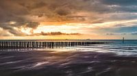 Zonsondergang Zeeland