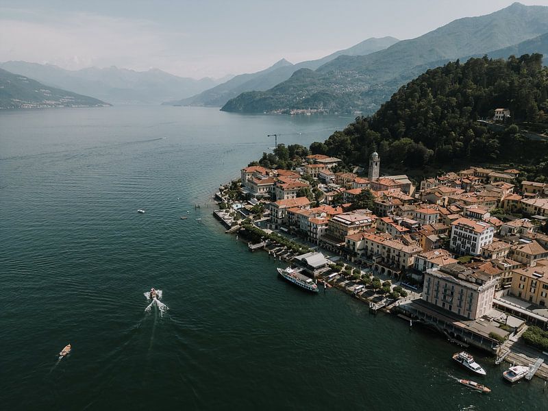Bellagio | Lake Como | Drone photo by Roanna Fotografie