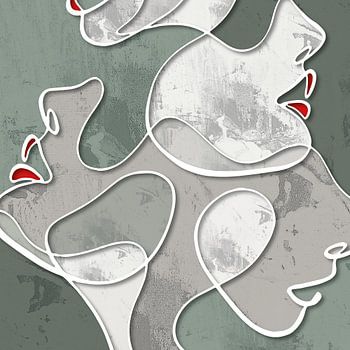 Plane Faces green/grey