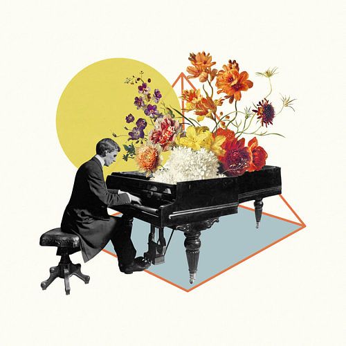 And he Played his Piano