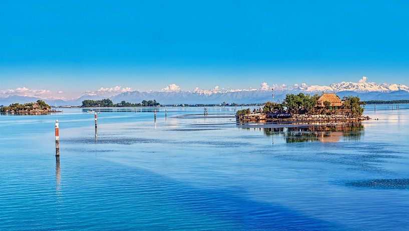Îles près de Grado par Leopold Brix
