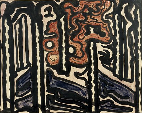 Compositie, Jacoba van Heemskerck - 1916