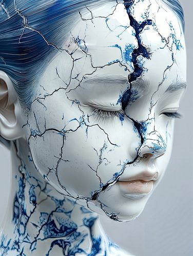 Delfter Blau Mädchen