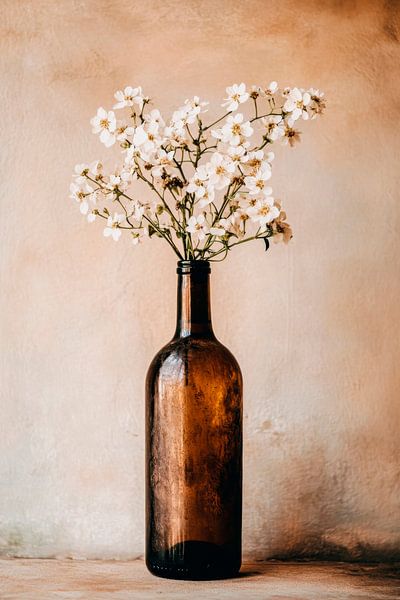 Flower in bottle by Poster Art Shop