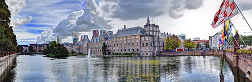 Binnenhof in Den Haag Nederland