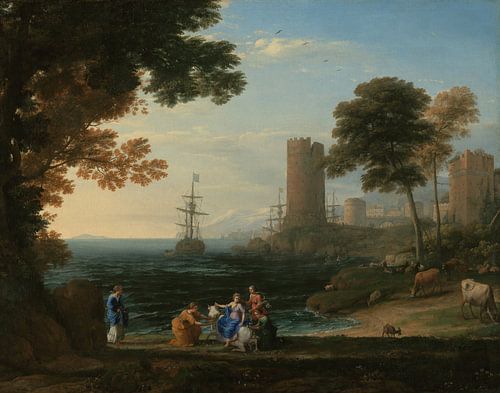 Claude Lorrain. De ontvoering van Europa