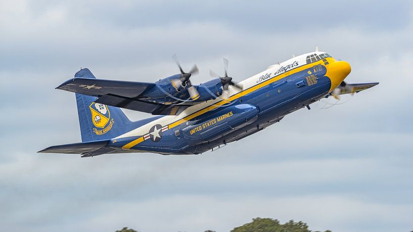 Fat Albert: Blue Angels Lockheed C-130T Hercules. by Jaap van den Berg