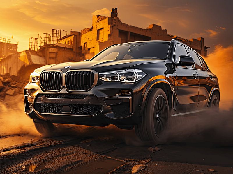 BMW X5M Competition van Tim Kunst en Fotografie