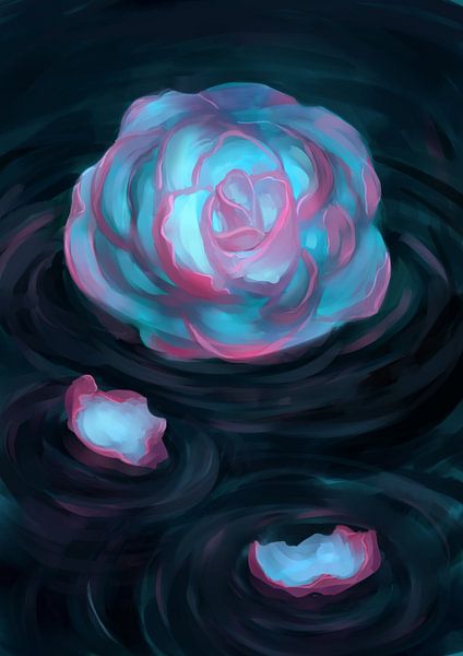 Two-toned Rose sur Petra van Berkum