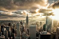 Skyline NYC, USA van Munich Art Prints thumbnail