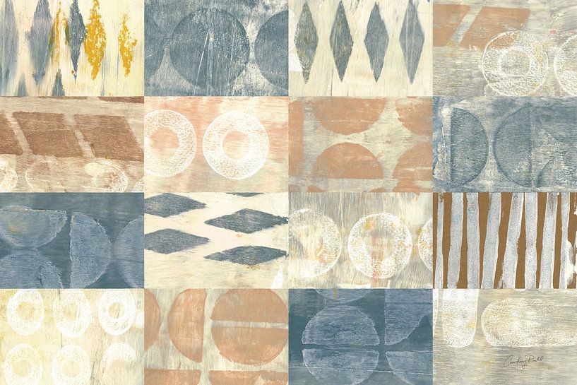 Neutral Blocks, Courtney Prahl by Wild Apple