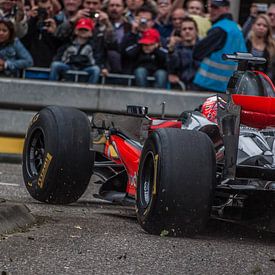 button tijdens GP van Roggel van Mario Driessen