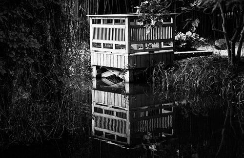 Tuinhuisje aan het water