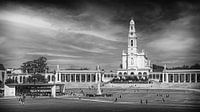 Fátima Sanctuary in Portugal. A Sacred Pilgrimage Site of Our Lady of Fátima