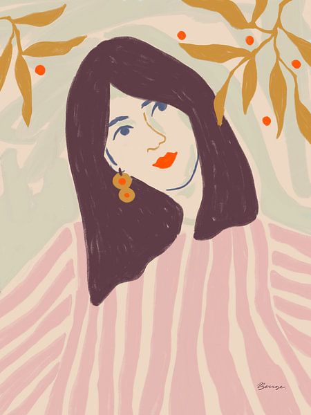 Portrait d'automne par Anna Benge
