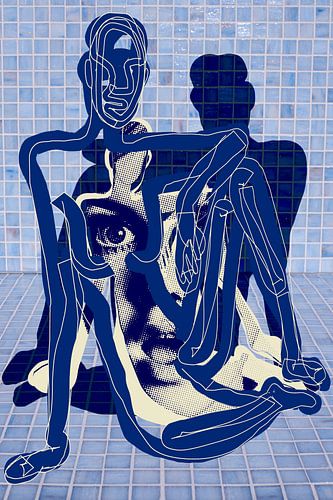 Blue Garden von True Color Stories