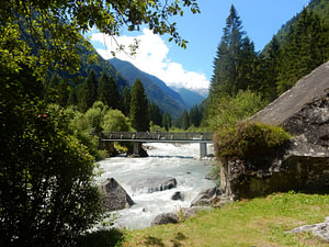 beek in Italië Dolomieten