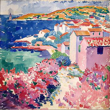 Matisse inspirierte Landschaft von Niklas Maximilian