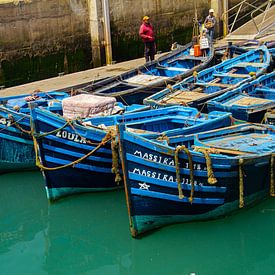Boote Essaouira von Rosan Verbraak