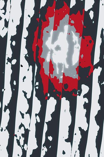 Tektonische Blüte — Glut