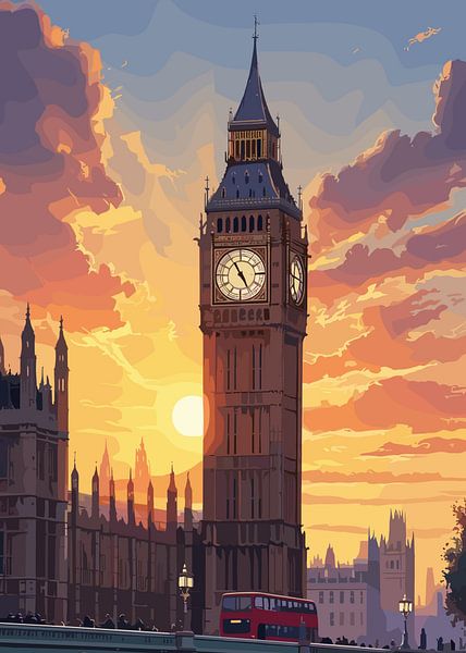 Big Ben London von Vicky Hanggara