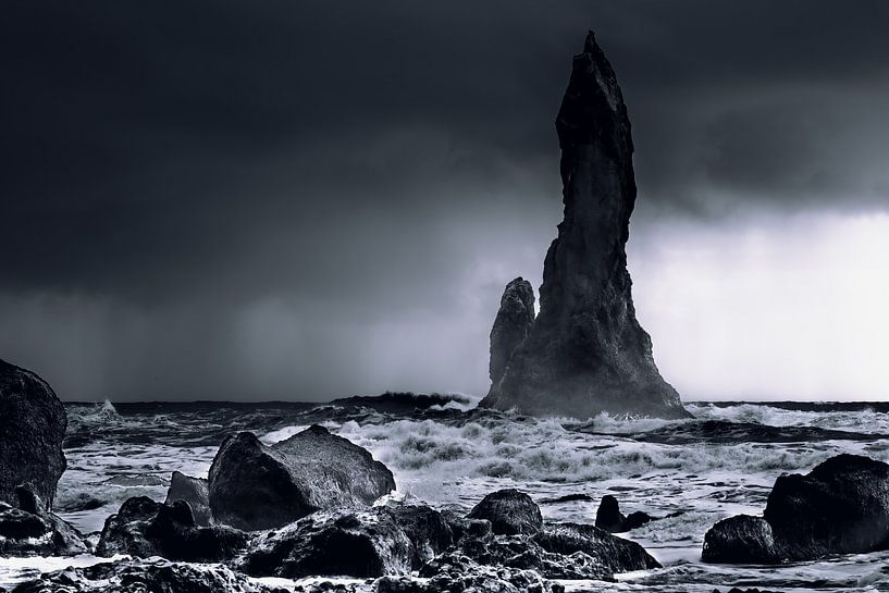 The Reynisdrangar by Gerry van Roosmalen