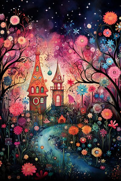magical village by haroulita