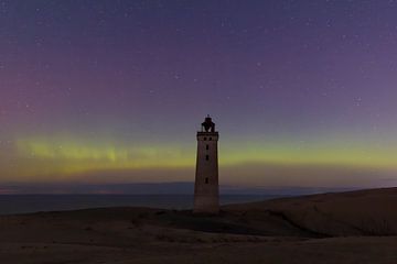 Rubjerg Knude Nordlicht von Sven-Erik Arndt