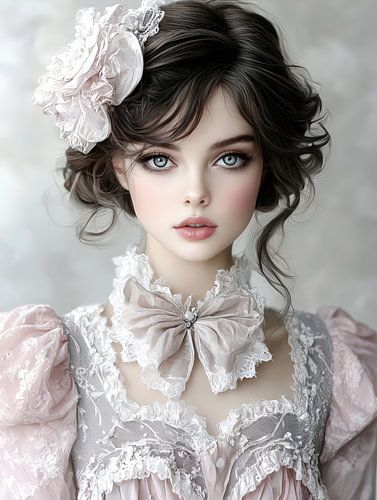 Delicate elegantie in roze en wit