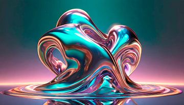 Fluid mit Verschiedene Farben von Mustafa Kurnaz