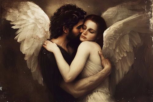 schilderachtig portret klassiek engel