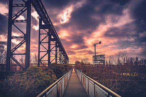 Weg naar nergens - Landschapspark Duisburg Noord - Staalfabrieken, kolenmijn en